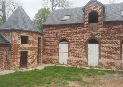 restauration mur en brique